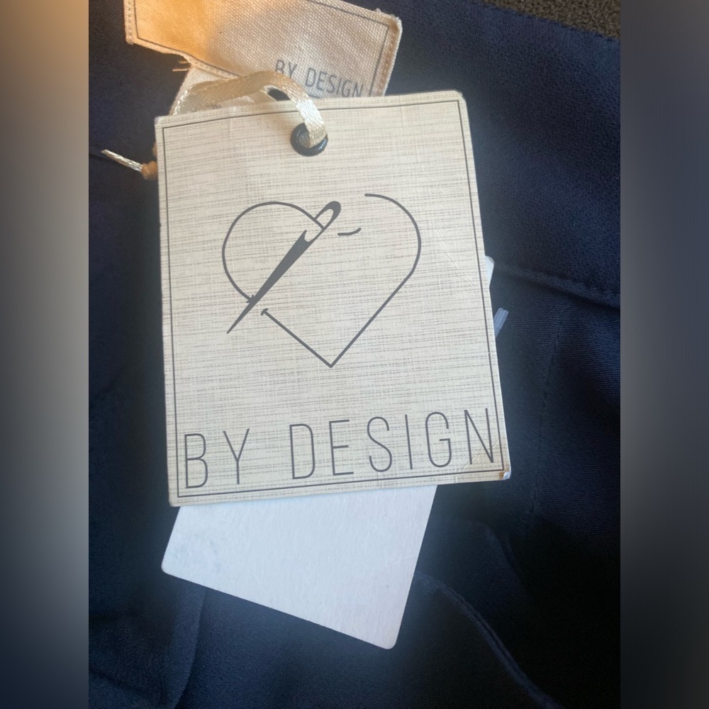 Navy blue  Wide-Leg Pants - Picture 7 of 7
